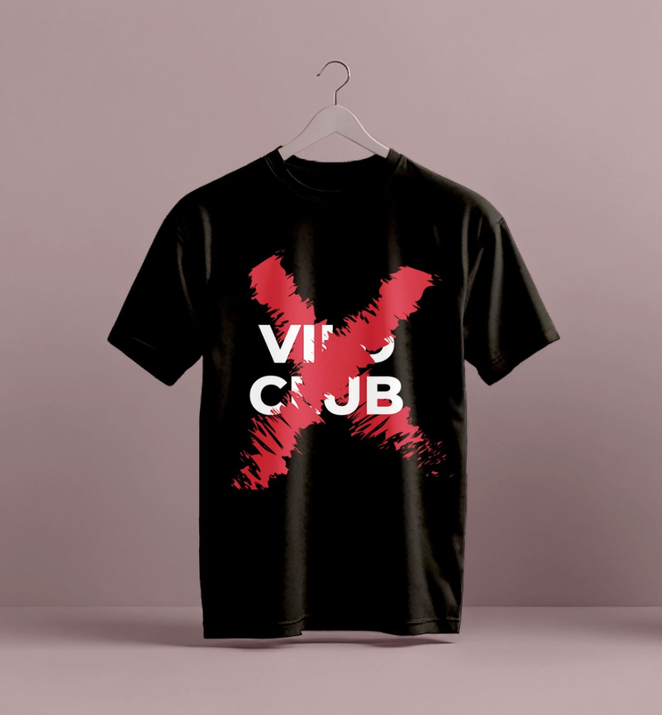 VILD X-Club Oversized Tee - Black Edition