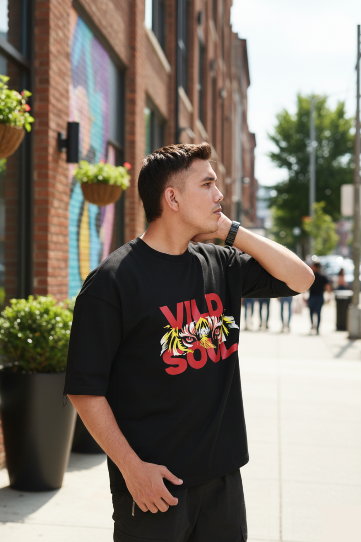 VILD SOUL – Roar of the Wild Oversized Tee