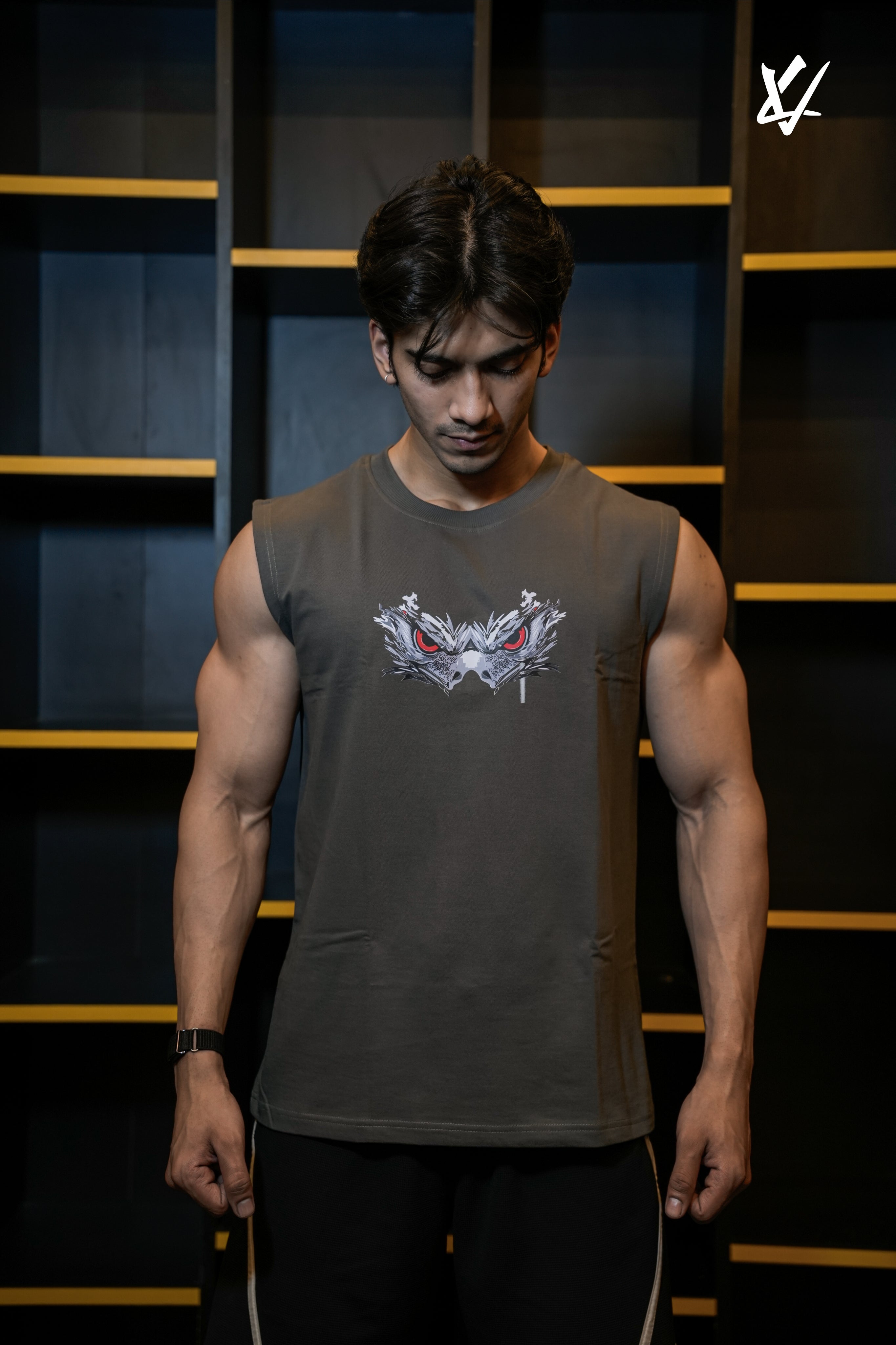 VildLife “Deep Focus” Gym Vest – Raw Intent Sleeveless Workout Tank