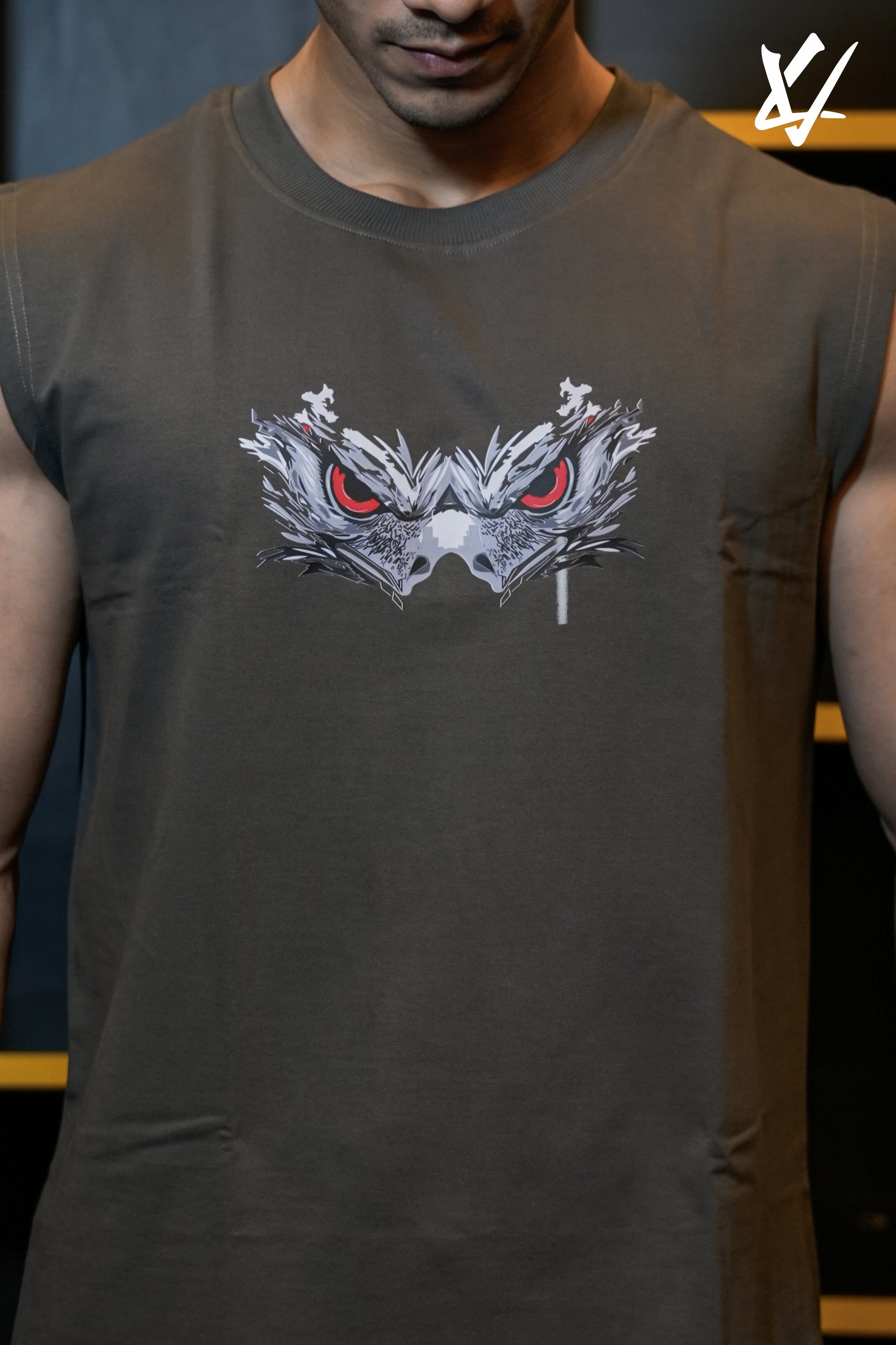 VildLife “Deep Focus” Gym Vest – Raw Intent Sleeveless Workout Tank