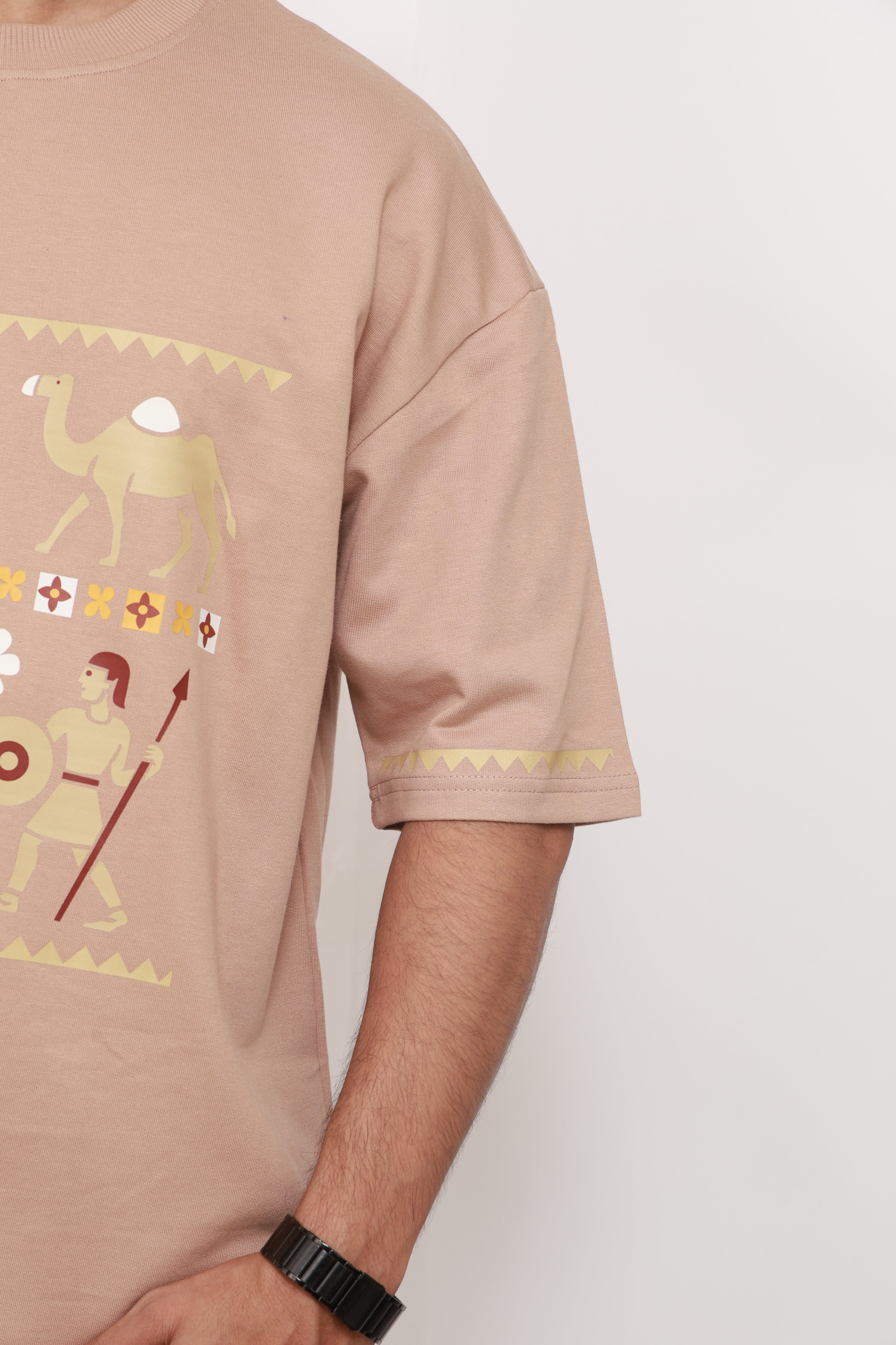 Sands of Story – The Tribal Desert Chronicles  Oversized Tee| VildLife