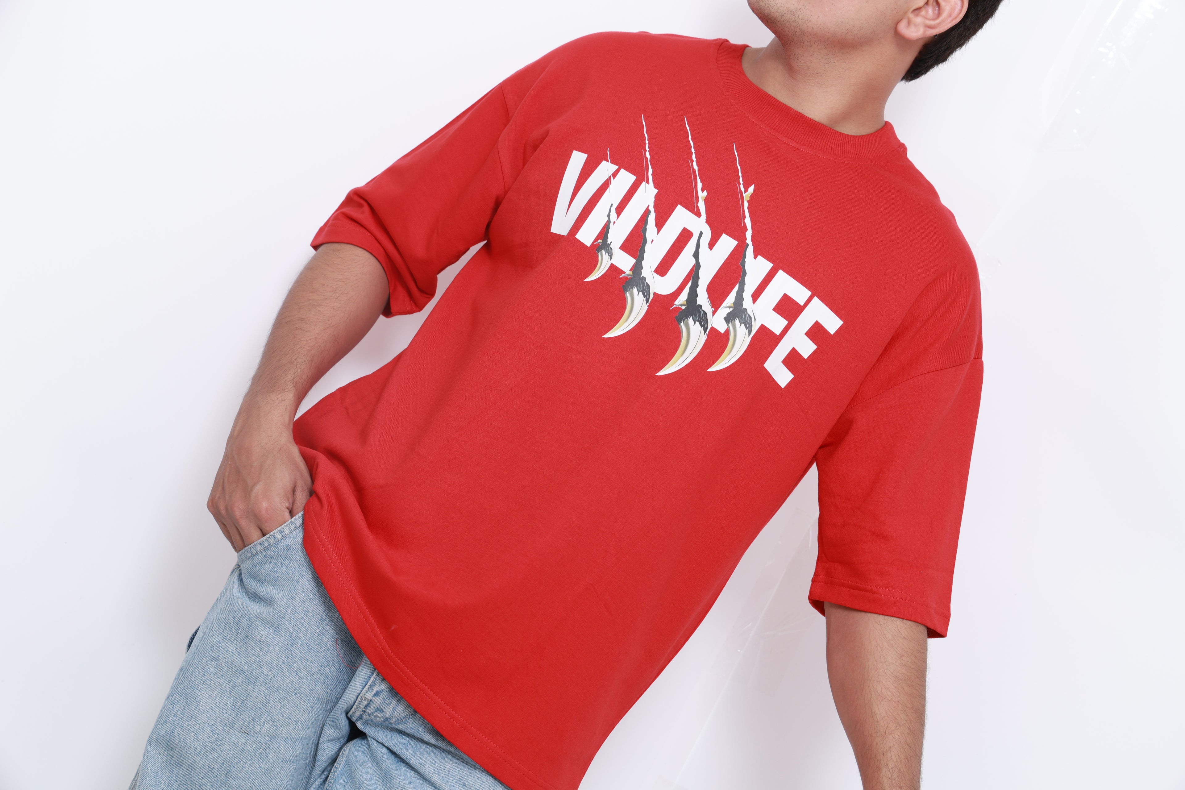 Vildlife Instinct – Claw Mark Edition - Oversized Tee