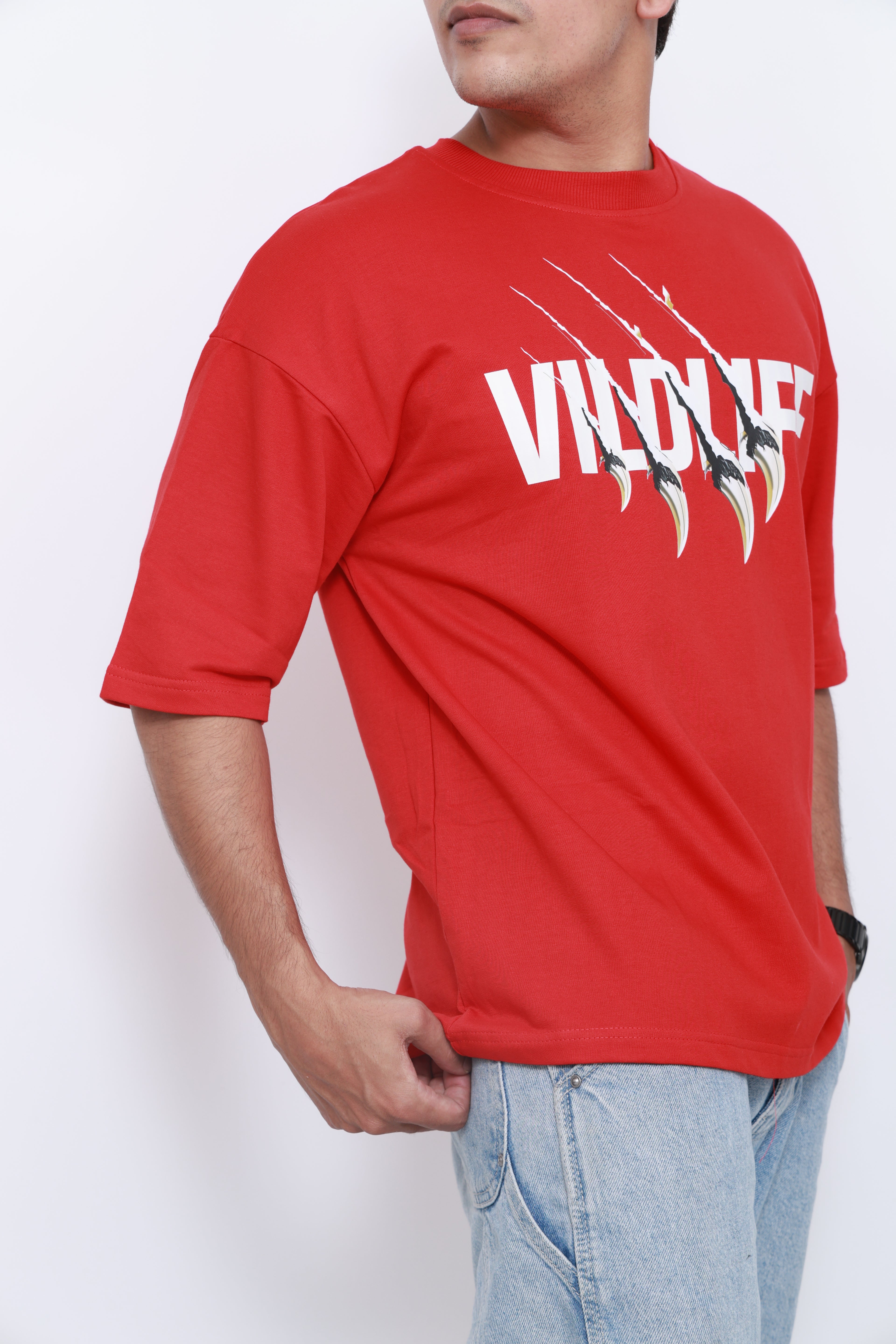 Vildlife Instinct – Claw Mark Edition - Oversized Tee