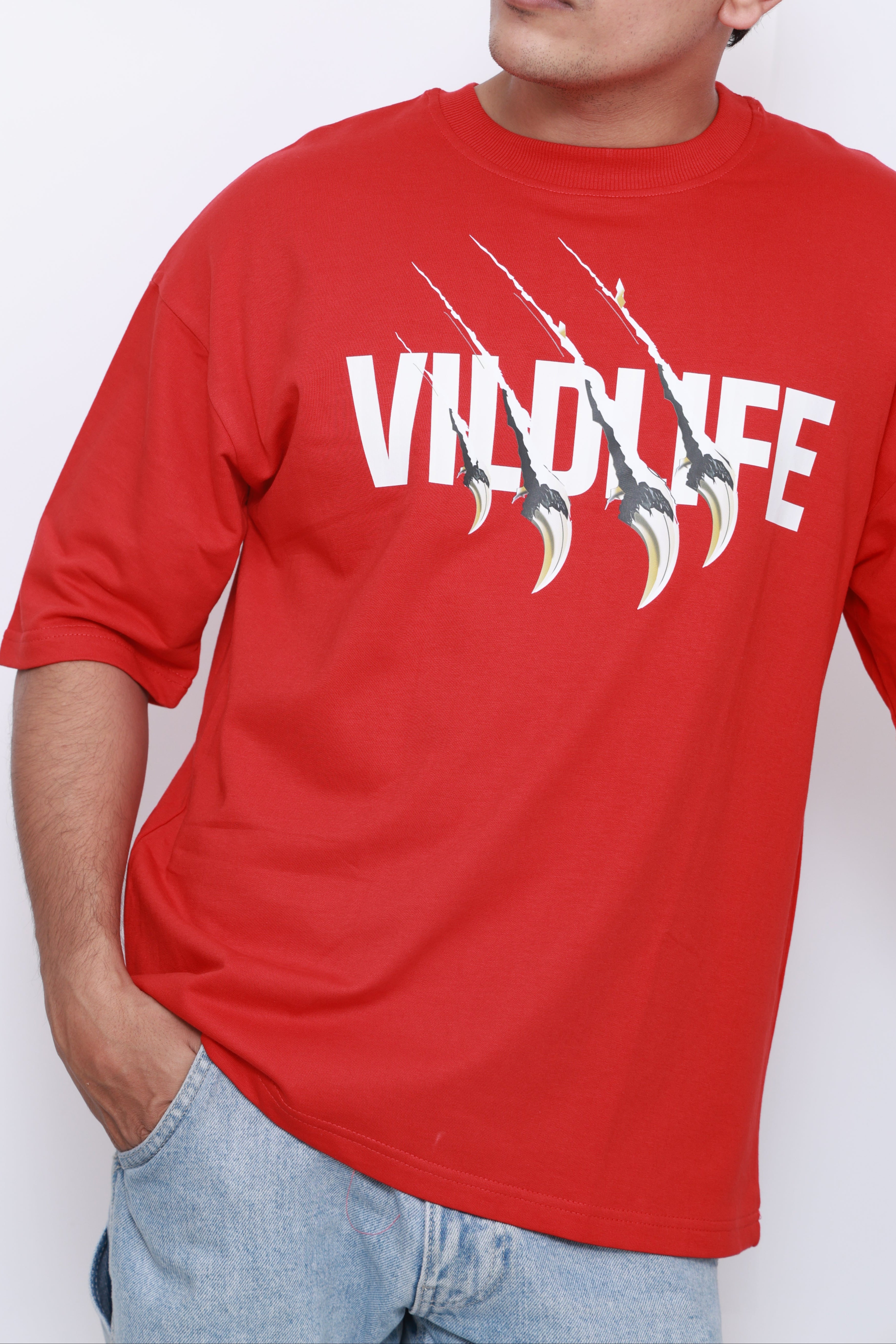 Vildlife Instinct – Claw Mark Edition - Oversized Tee